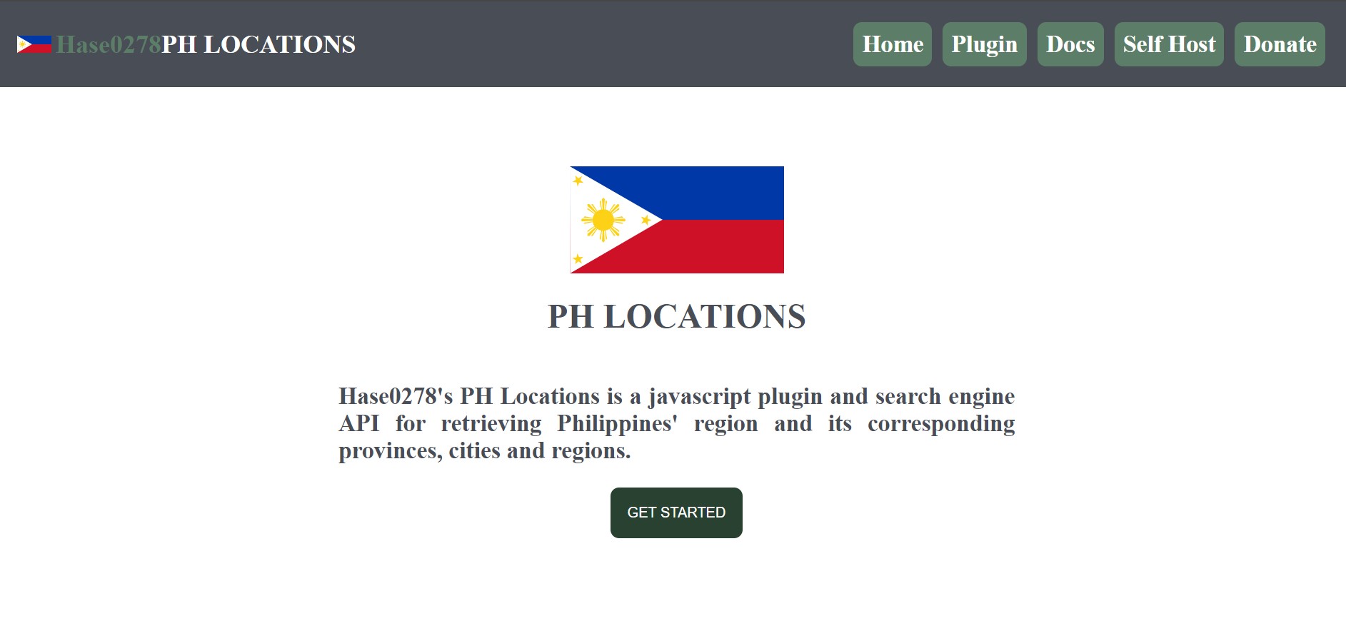 PH Regions API